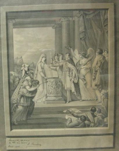  Les Grandes Épopées du Règne de Napoléon Ier, planche numéro 11. Gravure par F.A....