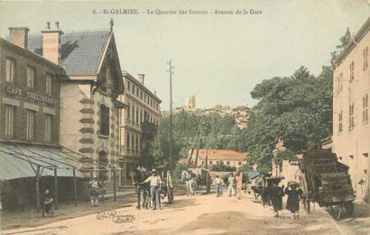 null 27 CARTES POSTALES LOIRE : Petite Sélection. Dont" St Glamier-Le Quartier des...