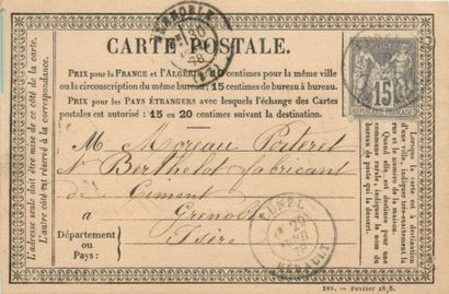 null PHILATELIE : Un Carton. France et Entiers Postaux + Documentation.