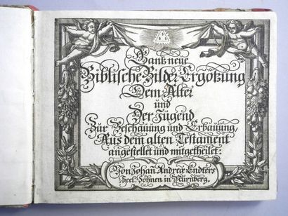 [SANDRART (Johann Jakob von) & PORCELIUS (Élie Porcel, alias Elias)] Gantz neue Biblische...