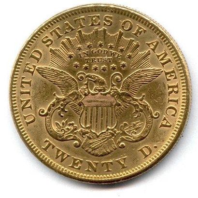 États Unis d'Amérique 20 Dollars 1873 Philadelphie. T.B.(*)