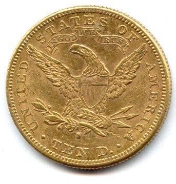 États Unis d'Amérique 10 Dollars 1881 San Francisco. T.B.(*)