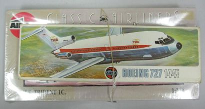null 1/ Boeing 727 TWA. Version annnées 1970. Echelle 1/144ème. Marque Airfix. Boite....