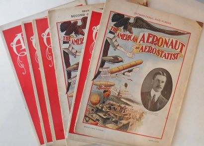 null [JOURNAUX d'AERONAUTIQUE]. 6 documents.

-	Aeronautics. The american magazine...