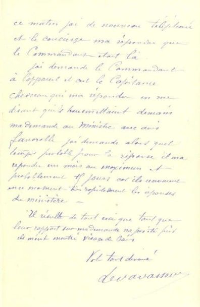 null Léon LEVAVASSEUR. 1863-1922. Pionnier de l'aviation, constructeur de moteur...