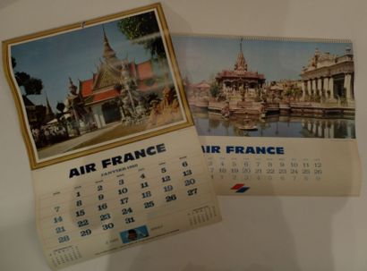 null CALENDRIERS - AIR France

Lot de deux calendriers muraux à spirale pour les...