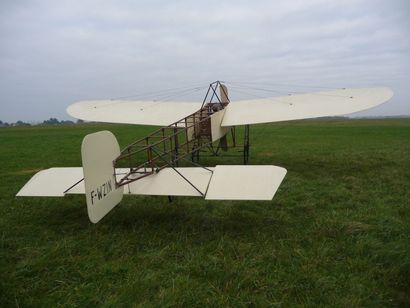 null Aéroplane Louis Blériot Type XI, Traversée de la Manche, 1909. Reconstitution....