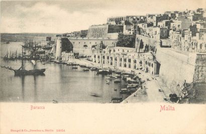 null 31 CARTES POSTALES MOYEN-ORIENT : Salonique-2cp, Malte-1cp, Grèce-8cp, Turquie-11cp,...