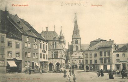 null 195 CARTES POSTALES ETRANGERS : La Belgique et le Luxembourg. Villes, qqs villages,...