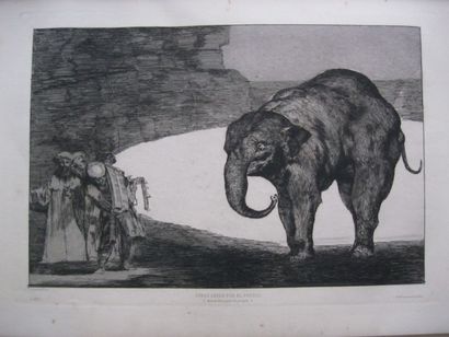 null GOYA. Eaux-fortes originales de Goya. Otras leyes por el pueblo - Que Guerrero-...