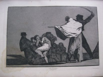 null GOYA. Eaux-fortes originales de Goya. Otras leyes por el pueblo - Que Guerrero-...