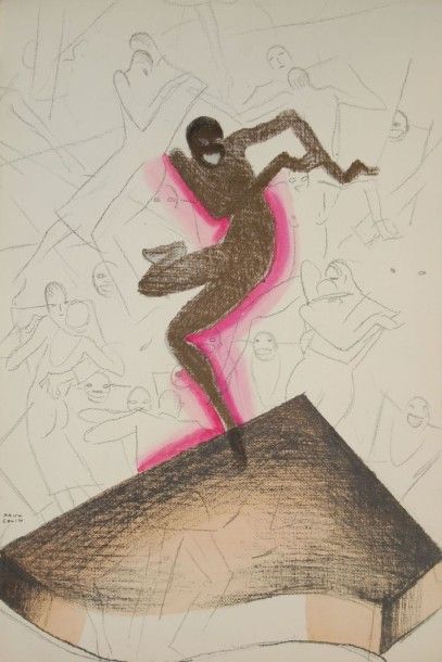 null COLIN ( Paul). Le tumulte noir. Paris, Editions d'art succès, s.d., 1929, in-fol....