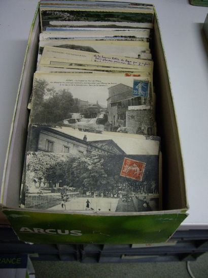 null 332 CARTES POSTALES PROVINCE : Dépts 03-10cp, 10-1cp, 15-1cp, 18-2cp, 19-13cp,...