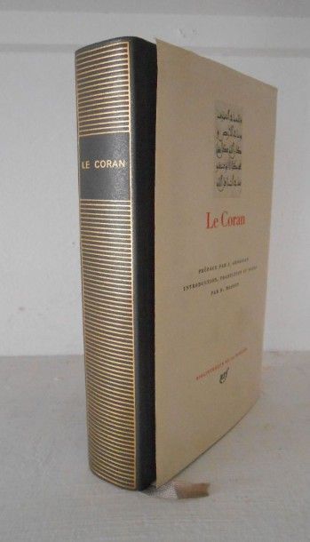 null LE CORAN - Préface par J. Grosjean 

Bibliothèque de La Pléiade