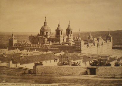 null JEAN LAURENT : Espagne, Alhambra, Escurial, Tolède, c.1870-80. Cinq tirages...