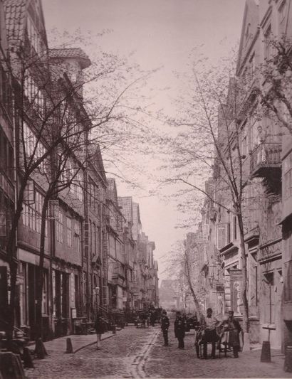 null HAMBOURG : Album de douze planche en collotypie, c.1890