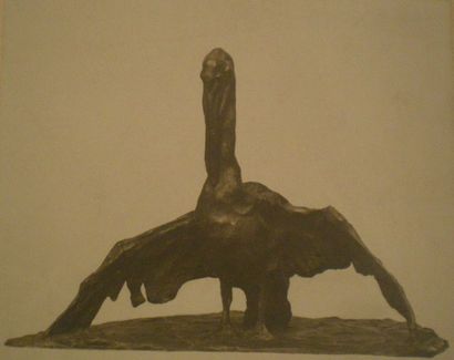 null EUGENE DRUET : Etude de sculpture (Bugatti ?), c.1900. Tirage argentique d’époque...