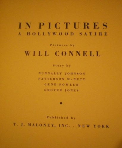 null CONNELL : In Pictures, livre d’époque, c.1930