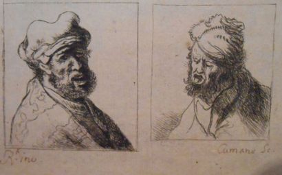 null Lot d'une centaine de gravures et lithographies d'après des écoles hollandaises...