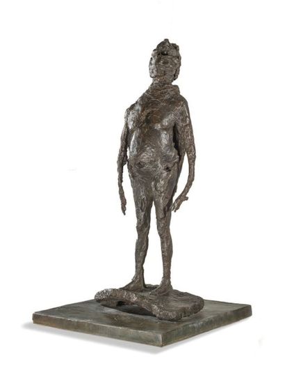 GERMAINE RICHIER ( 1902 ? 1959 ) LE PENTACLE
1954
Bronze à patine foncé (fonte à...