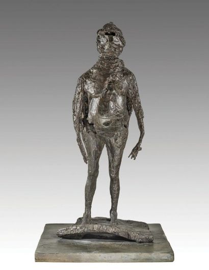 GERMAINE RICHIER ( 1902  1959 ) LE PENTACLE 1954 Bronze à patine foncé (fonte à...