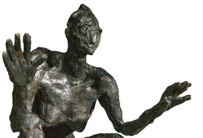 GERMAINE RICHIER ( 1902  1959 ) LA SAUTERELLE, GRANDE 1955-1956 Bronze à patine...