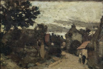 null Jean-Charles CAZIN (1841-1901)

Paysage et vue d'une rue dans une village. 

Deux...