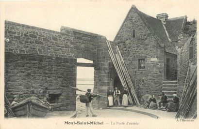 null 47 CARTES POSTALES MANCHE : Le Mont Saint Michel. Dont" Les Voitures de Genêts,...