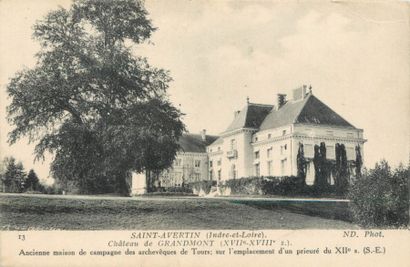 null 50 CARTES POSTALES CHATEAUX : Majorité Indre et Loire. Dont" Saint Avertin-Château...