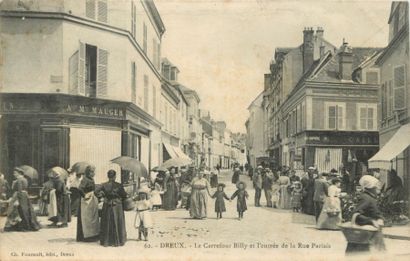 null 201 CARTES POSTALES EURE & LOIR : La Ville de Dreux. Dont" Carnets : Inauguration...