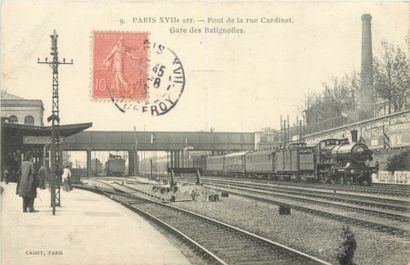 null 36 CARTES POSTALES LES GARES : Paris. Dont" Gare de l'Est, Gare de Lyon, Gare...