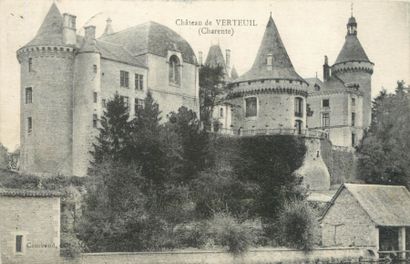 null 53 CARTES POSTALES LES CHATEAUX : Divers Départements. Dont" Château de Verteuil,...