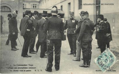 null 14 CARTES POSTALES POLITIQUE : L'Affaire Dreyfus. "La Flèche-Tiré à 50 exemplaires-E.Couvet...