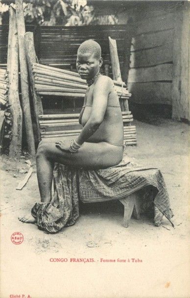 null 75 CARTES POSTALES AFRIQUE NOIRE : Divers Pays. Majorité Scènes & Types. Dont"...