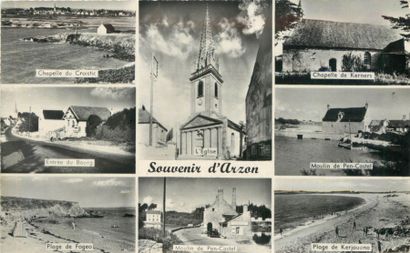 null 231 CARTES POSTALES SEMI-MODERNES FRANCE : Divers Départements. Petit Format,...