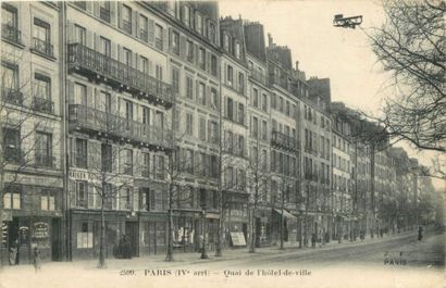 null 89 CARTES POSTALES PARIS : Divers Arrondissements. Dont" L'Entrée du Cabinet...