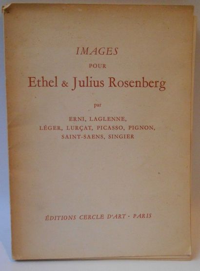 null ROSENBERG. Images pour Ethel & Julius Rosenberg. Par Erni, Laglenne, Léger,...