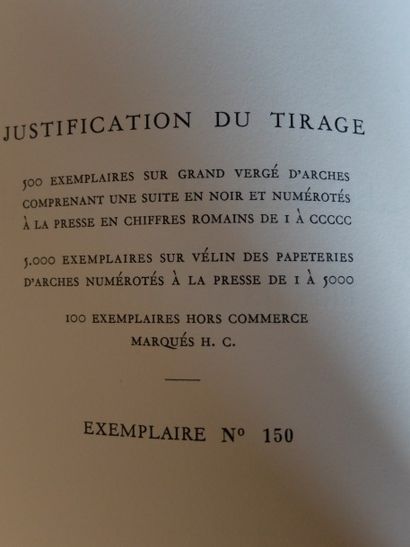 null MOLIERE. Œuvres. Paris, Impr. Nationale, s.d., 8 vol. in-8, br. couv. impr....