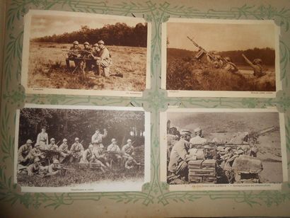 null 369 CARTES POSTALES MILITARIA : 1914-1918. France & Etrangers. Dont" Fantaisies...