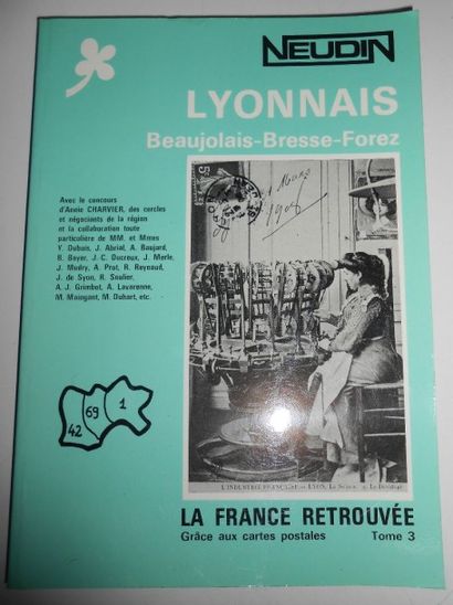 null 3 LIVRES NEUDIN : La France Retrouvée grâce aux Cartes Postales. Tome 1-Normandie...