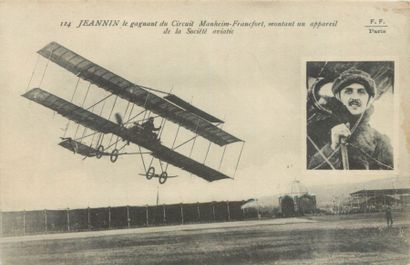 null 430 CARTES POSTALES AVIATION : 430cp-Aviation : dont" Biplan M.Farman type militaire...