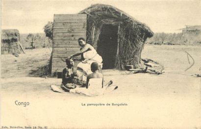 null 209 CARTES POSTALES CONGO : Français et Etrangers. Villes, qqs villages, qqs...