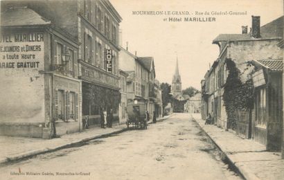 null 12 CARTES POSTALES COMMERCES & INDUSTRIES : Petite Sélection - Nord-Est. "Bailleval-Hôtel...