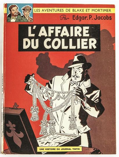 null EP. JACOBS. Blake et Mortimer. 9. L'affaire du Collier. Édition originale belge....