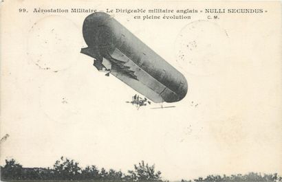 null 46 CARTES POSTALES LOCOMOTION AERIENNE : Dirigeables-42cp & Ballons-4cp (illustrations)....