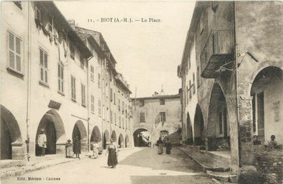 null 109 CARTES POSTALES ALPES MARITIMES : Villes, qqs villages, qqs animations,...