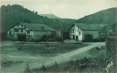 null 18 CARTES POSTALES SCENES & TYPES : Pays Basque. Dont" Landes : Dans la Forêt-Mise...