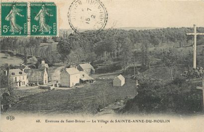 null 44 CARTES POSTALES COTES D'ARMOR : Saint-Sainte. Villes, qqs villages, qqs animations,...