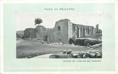 null 34 CARTES POSTALES PALESTINE : Edition de la Chocolaterie d'Aiguebelle-Série...