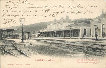 null 91 CARTES POSTALES GARES & TRAINS : Divers Départements. Dont" Notre Dame de...